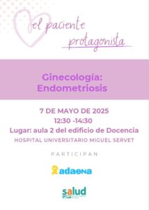 cartel el paciente protagonista endometriosis